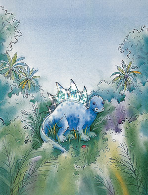 Poster, Kleine Dino