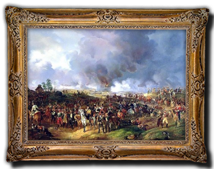 De slag bij Leipzig