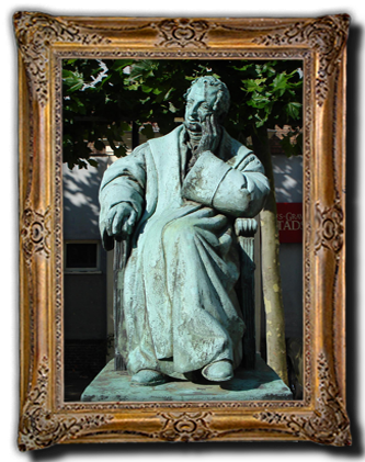 standbeeld van meester Kemper