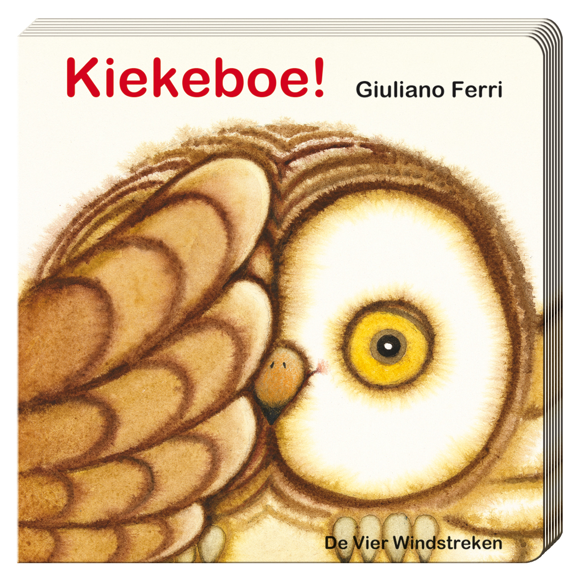 Kartonboek met flapjes, Kiekeboe!