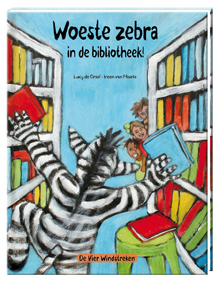 Woeste zebra in de bibliotheek!, e-book