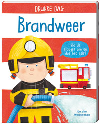 Drukke Dag. Brandweer, kartonboek