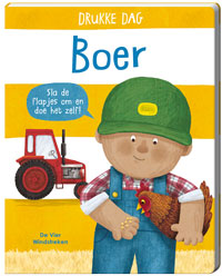 Drukke Dag. Boer, kartonboek 