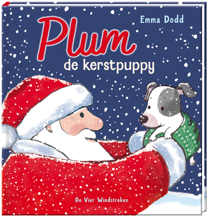 Plum de kerstpuppy