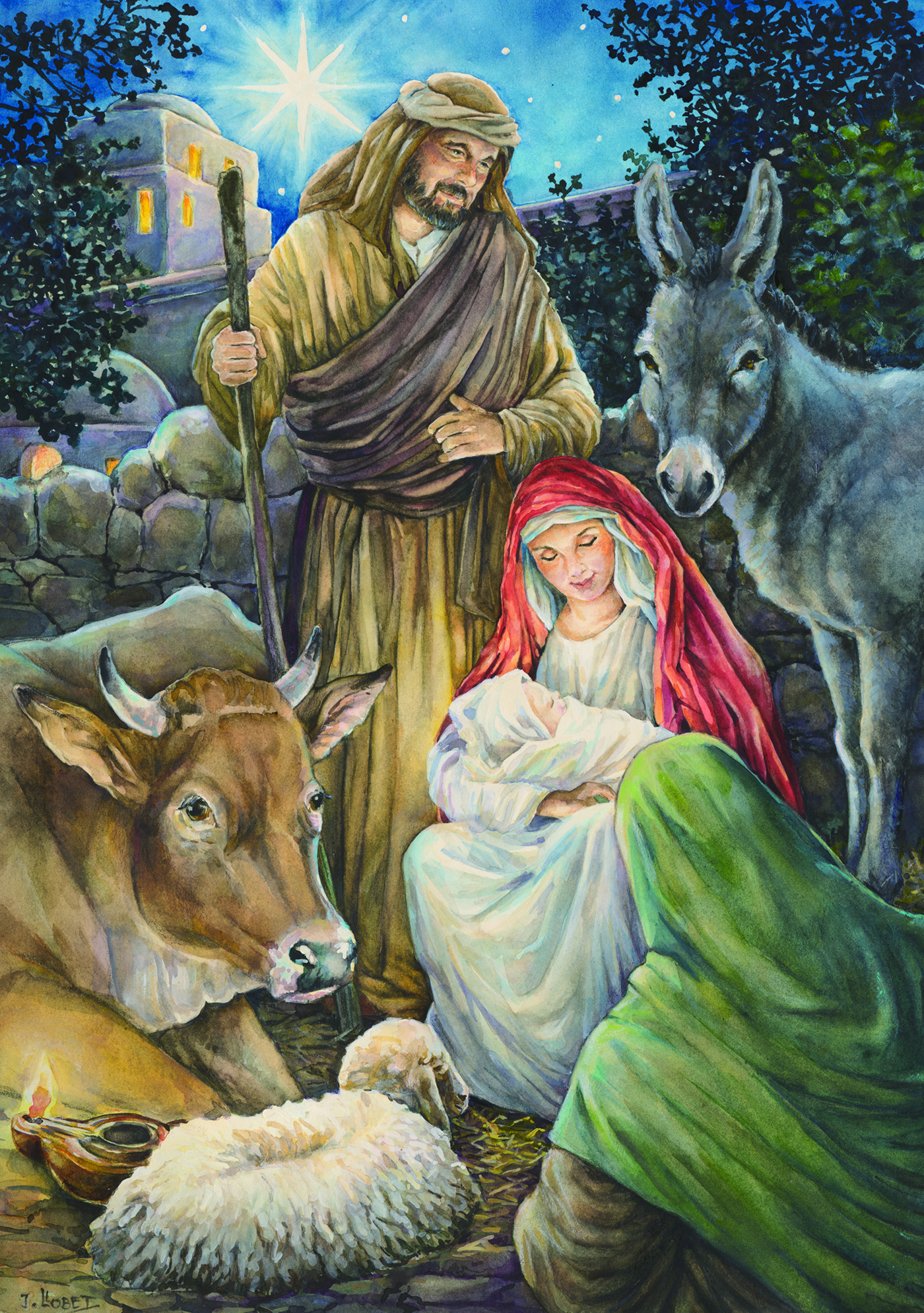 Adventskalender Heilige nacht