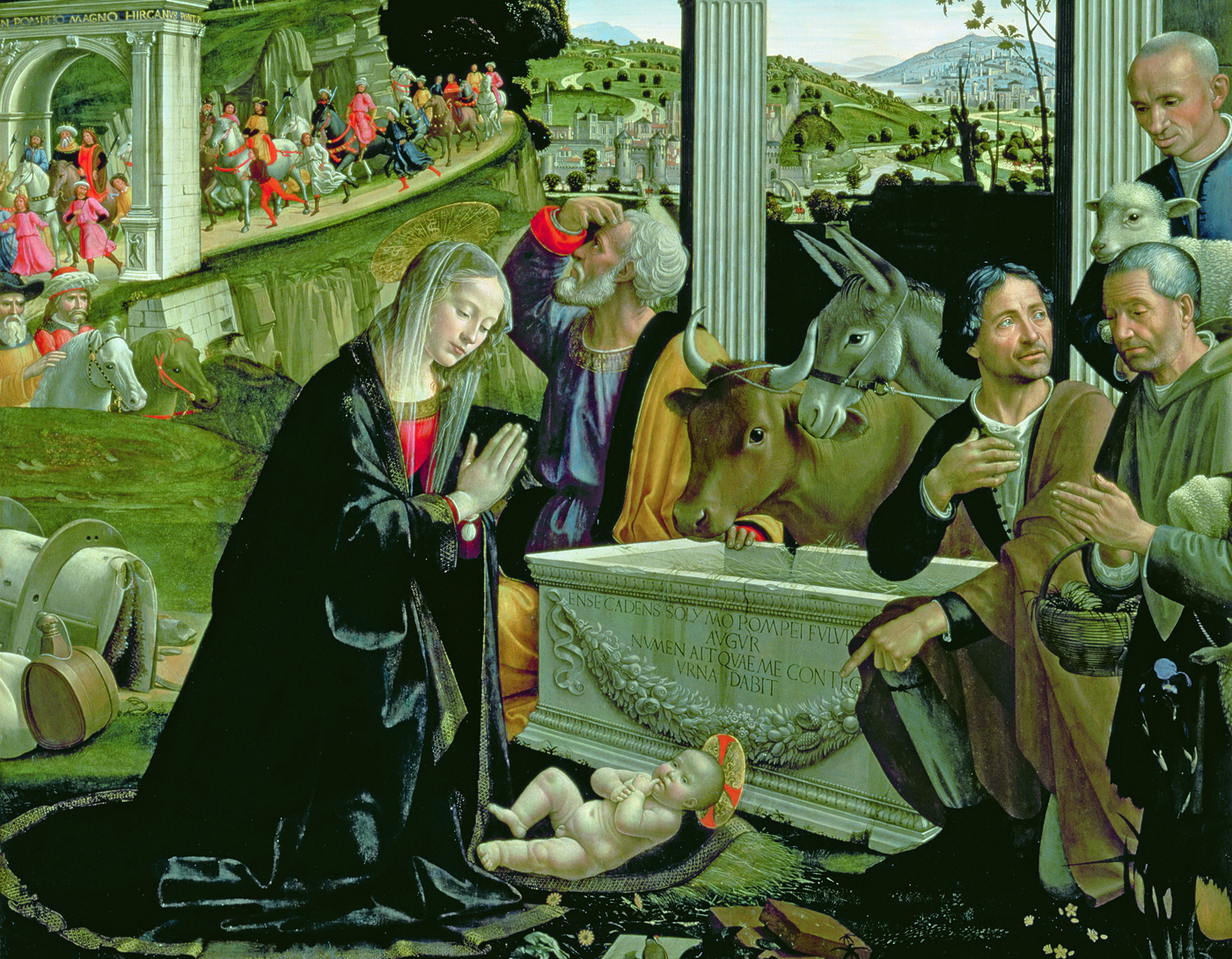 Adventskalender Aanbidding van de herders