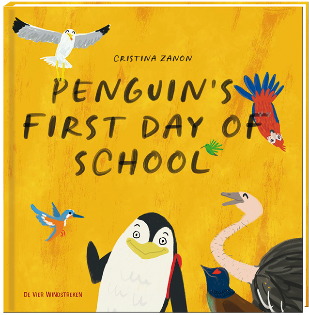 Penguin's first day of school