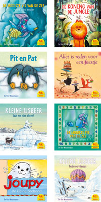 Pixi-serie 12 De Vier Windstreken toppers I Pixi-serie 12 De Vier Windstreken toppers I